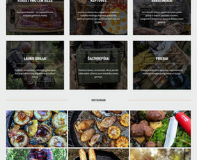 Sukūrėme internetinę parduotuvę MB Wild Chef Kitchen įmonei, prekiaujančiai maisto gamybos gamtoje įrankiais ir priemonėmis: https://wildchefkitchen.lt/