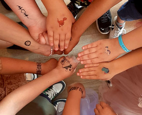 Laikinos tatuiruotės vaikams - Kalėdų Senelis ir Nykštukė - 4