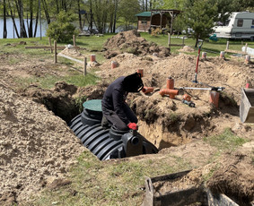 Mini ekskavatoriaus, Bobcat paslaugos. - Inžinerinių tinklų įrengimas - 4 Inžinerinių tinklų įrengimas - Mini ekskavatoriaus, Bobcat paslaugos. - 4