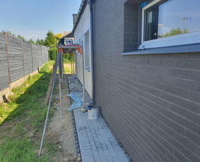 Lanksčiųjų fasado plytelių klijavimas / Edgaras / Darbų pavyzdys ID 2888825