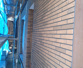 Lanksčiųjų fasado plytelių klijavimas / Edgaras / Darbų pavyzdys ID 2888855