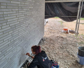 Lanksčiųjų fasado plytelių klijavimas / Edgaras / Darbų pavyzdys ID 2888873