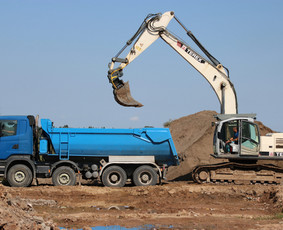 Žemės kasimas, lyginimas - Ekskavatoriaus nuoma 4t 8.5t ir 25t - 2