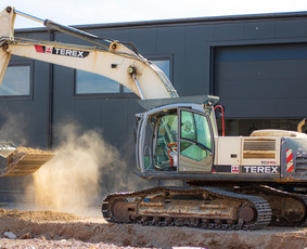 Žemės kasimas, lyginimas - Ekskavatoriaus nuoma 4t 8.5t ir 25t - 1