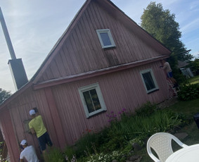 Medinių namų dažymas (Išskirtinės rekomendacijos) / Kunset namų dažymas / Darbų pavyzdys ID 2893675