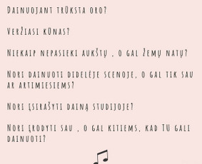 Muzikos mokytojai - Dainavimo / Vokalo/pianino pamokos Kauno centre - 4