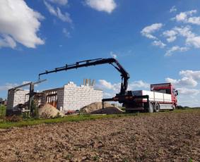 Krovinių pervežimas - Fiskaras krovinių pervežimas kranas manipuliatorius tralas - 4