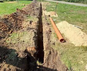 Inžinerinių tinklų įrengimas - Žemės kasimas, lyginimas / Bobcat nuoma / Ekskavatoriai - 2