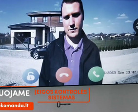 Vaizdo stebėjimo, įeigos kontrolės, apsaugos sistemos / ipvision.lt / Darbų pavyzdys ID 2899405