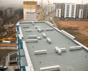Plokščio stogo dengimas prilydoma ir Epdm danga, remontas / Gerasis stogininkas, UAB "Merlida" / Darbų pavyzdys ID 535759
