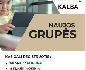 Nuotolinės kalbos pamokos per Google meet! / Edita Vitkienė / Darbų pavyzdys ID 2901403