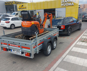 Mini ekskavatoriaus nuoma 1t, Bobcat nuoma, sniego valymas - Drenažo įrengimas - 1 Drenažo įrengimas - Mini ekskavatoriaus nuoma 1t, Bobcat nuoma, sniego valymas - 1