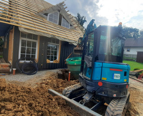 Ekskavatoriaus nuoma - Žemės kasimo darbai. Mini ekskavatoriaus paslaugos. - 4