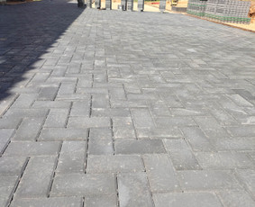 Trinkelių klojimas, Lietaus nuotekos, vejos įreng. / Kiemo darbai / Darbų pavyzdys ID 2906969