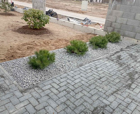 Trinkelių klojimas, Lietaus nuotekos, vejos įreng. / Kiemo darbai / Darbų pavyzdys ID 2907015