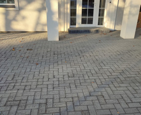 Trinkelių klojimas, Lietaus nuotekos, vejos įreng. / Kiemo darbai / Darbų pavyzdys ID 2907025