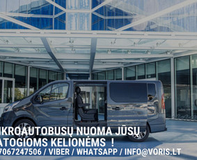 Keleivinis / Krovininis Mikroautobusiukas - Nuoma / Mikroautobusų nuoma / Darbų pavyzdys ID 2907101