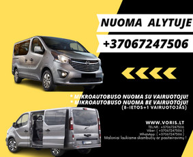 Keleivinis / Krovininis Mikroautobusiukas - Nuoma / Mikroautobusų nuoma / Darbų pavyzdys ID 2907123