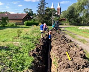 Žemės kasimo darbai. Mini ekskavatoriaus paslaugos. / JONAS / Darbų pavyzdys ID 2908235