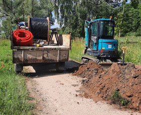 Žemės kasimo darbai. Mini ekskavatoriaus paslaugos. / JONAS / Darbų pavyzdys ID 2908241