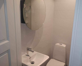 Karkasinių namų statybą, stogai, skardinimas, vidaus apdaila / Inuti, MB / Darbų pavyzdys ID 2909175