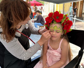 Piešimas ant veido - Piešimas ant veido, blizgučiai, beauty bar - 4