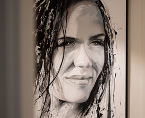 Paveikslai pagal užsakymą - Sienų tapyba, paveikslai, tapybos pamokos - 1