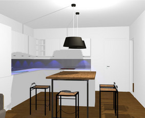 Interjero vizualizacijų kūrimas - Interjero dizainas - 3