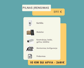 Saulės elektrinų pardavimas ir įrengimo darbai - Alternatyvi energija - 1 Alternatyvi energija - Saulės elektrinų pardavimas ir įrengimo darbai - 1