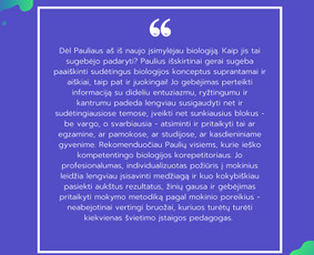 Biologijos korepetitoriai - Biologijos Korepetitorius - Siekiantiems 100 balų! - 4