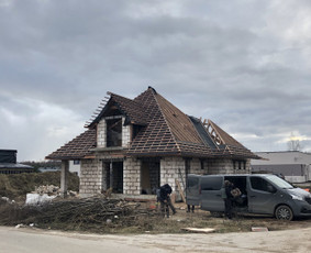 Stogu dengimas, mediniai/skardiniai fasadai, terasos. / JunMar / Darbų pavyzdys ID 2917091