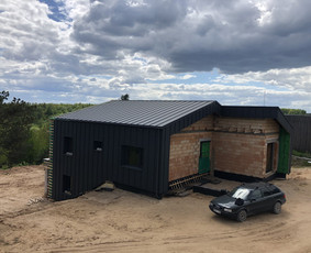 Stogu dengimas, mediniai/skardiniai fasadai, terasos. / JunMar / Darbų pavyzdys ID 2917103