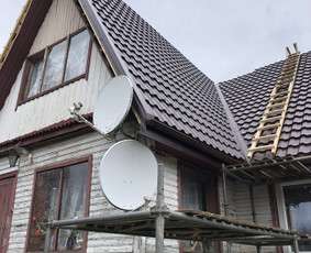 Stogu dengimas, mediniai/skardiniai fasadai, terasos. / JunMar / Darbų pavyzdys ID 2917205