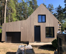 Stogu dengimas, mediniai/skardiniai fasadai, terasos. / JunMar / Darbų pavyzdys ID 2917225