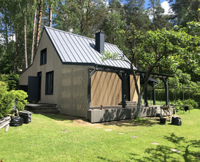 Stogu dengimas, mediniai/skardiniai fasadai, terasos. / JunMar / Darbų pavyzdys ID 2917249