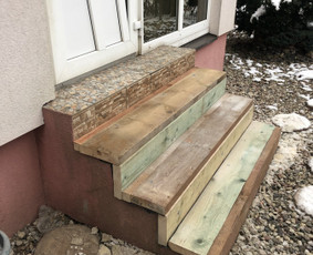 Stogu dengimas, mediniai/skardiniai fasadai, terasos. / JunMar / Darbų pavyzdys ID 2917271