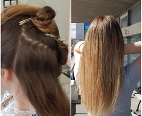 Plaukų dažymai įvairiomis technikomis, kirpimai, procedūros / Svetlana / Darbų pavyzdys ID 2917561