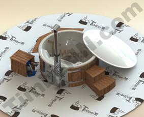Kubilo 3D modelis, skirtas parodyti klientams, nubraižytas pagal pateiktas nuotraukas