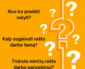 Rašto darbų konsultantas / UniWordsmith / Darbų pavyzdys ID 2920735