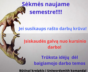 Rašto darbų konsultantas / UniWordsmith / Darbų pavyzdys ID 2920747