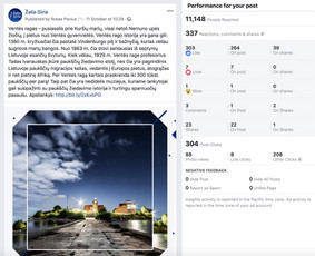 Socialinių tinklų administravimas, turinys ir reklama / Rokas Pocius / Darbų pavyzdys ID 540757