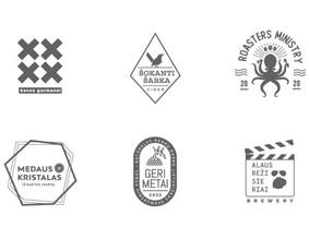 Maisto pakuočių dizainas - Logotipų kūrimas - 1 Logotipų kūrimas - Maisto pakuočių dizainas - 1