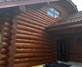 Medinių namų ir kitų paviršių dažymas / Emko projects / Darbų pavyzdys ID 2925765