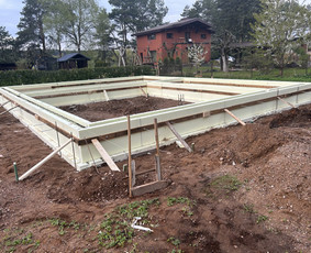 Pamatų įrengimas bei kiti betonavimo darbai. - Pamatų šiltinimas - 4 Pamatų šiltinimas - Pamatų įrengimas bei kiti betonavimo darbai. - 4