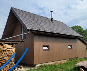 Stogų dengimas, ven. karkasai ir karkasiniai namai - Lietaus nuvedimo sistemos - 4 Lietaus nuvedimo sistemos - Stogų dengimas, ven. karkasai ir karkasiniai namai - 4