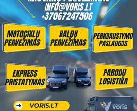 Kroviniu Pervezimas - Gabenimas / Perkraustymas - Motociklų pervežimas - 1 Motociklų pervežimas - Kroviniu Pervezimas - Gabenimas / Perkraustymas - 1