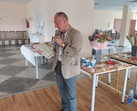 Vedėjas Arvydo Jaronskio iškilmės. Arvydas ir A5ko / ajaronskis7 / Darbų pavyzdys ID 2927917