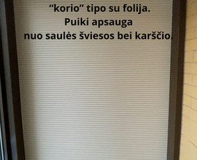Klaipėda. Žaliuzės, Užuolaidos, Roletai, Romanetės. / MB "VIRONETA" / Darbų pavyzdys ID 2929019