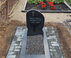 Paminklai, Granitinės plokštės,kapų tvarkymas. / Arnas B. / Darbų pavyzdys ID 2930079