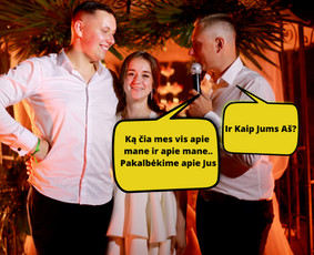 Renginių vedėjas Andrius / Andrius Varnelo / Darbų pavyzdys ID 2930153